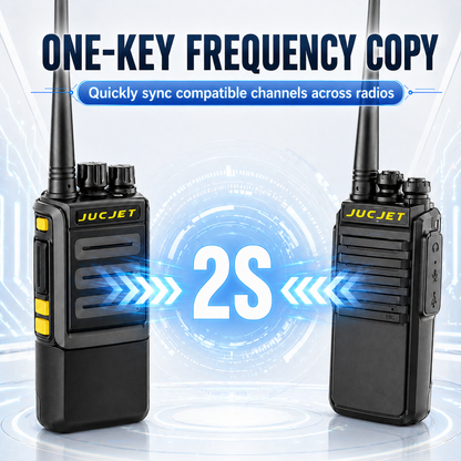JUCJET 1901D 430-440MHz amateur radio walkie talkie pair