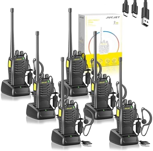JUCJET 888HD 430-440MHz amateur radio walkie talkie set