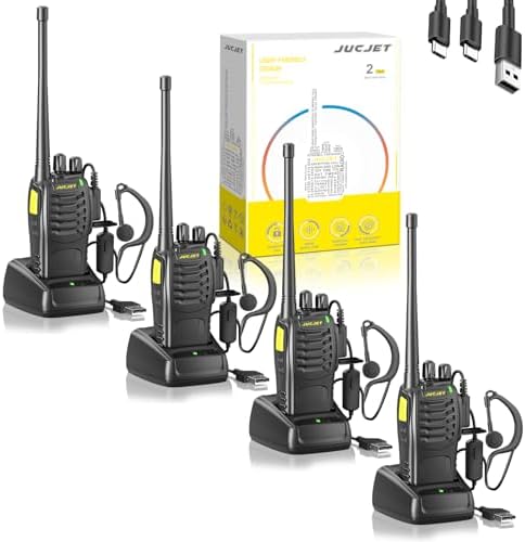 JUCJET 888HD 430-440MHz amateur radio walkie talkie set
