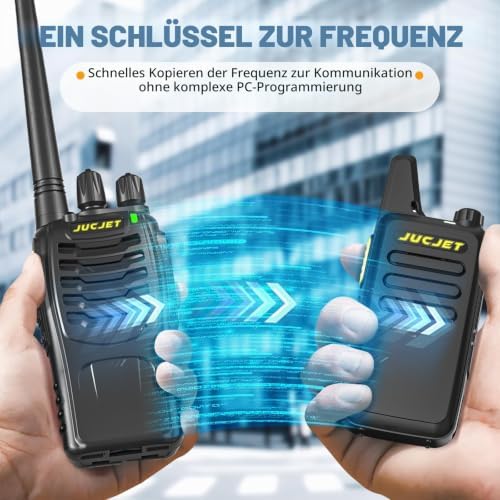 JUCJET 888HD 430-440MHz amateur radio walkie talkie set