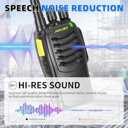 JUCJET 888HD 430-440MHz amateur radio walkie talkie set