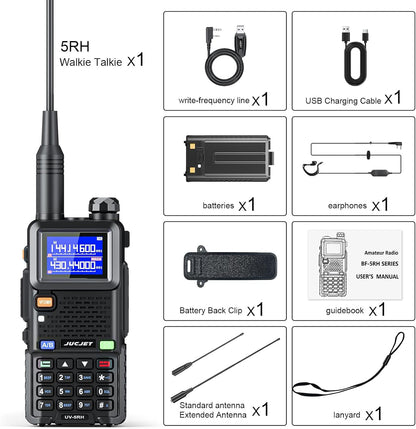 JUCJET 5RH dual band handheld two way radio
