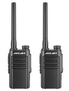 JUCJET EP31 product image showing two black handheld radios