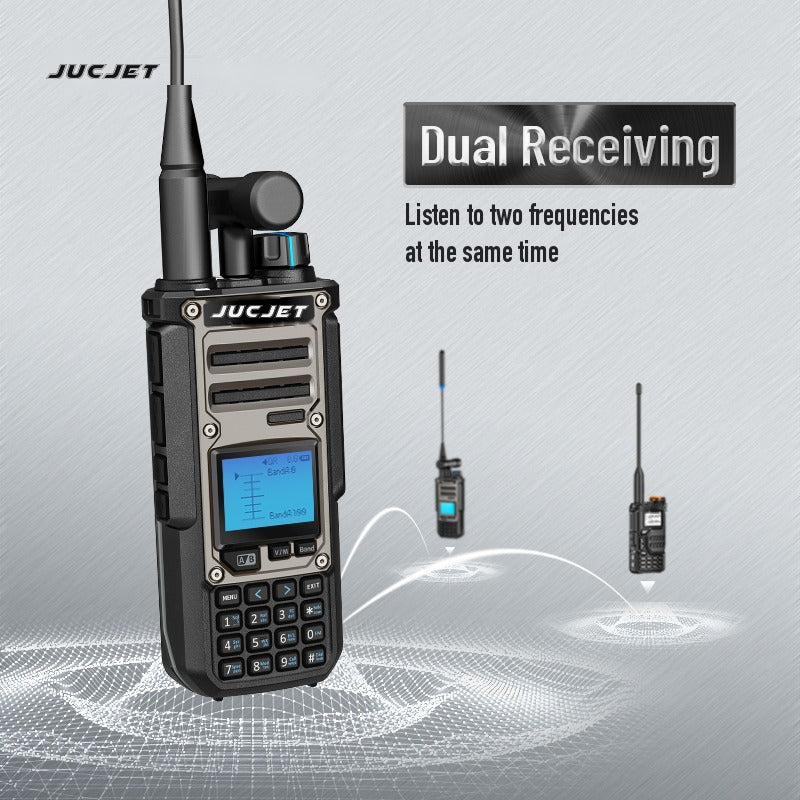 JUCJET TK11(8) dual receive: listen to two frequencies at the same time